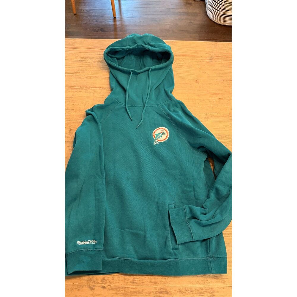 Mitchell & Ness Miami Dolphins Throwback Hoodie